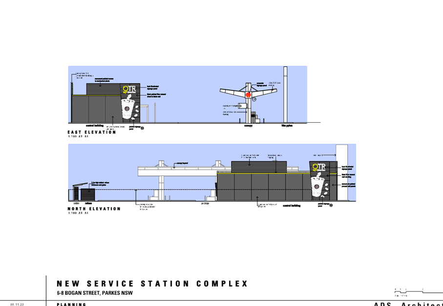 A diagram of a service station

Description automatically generated