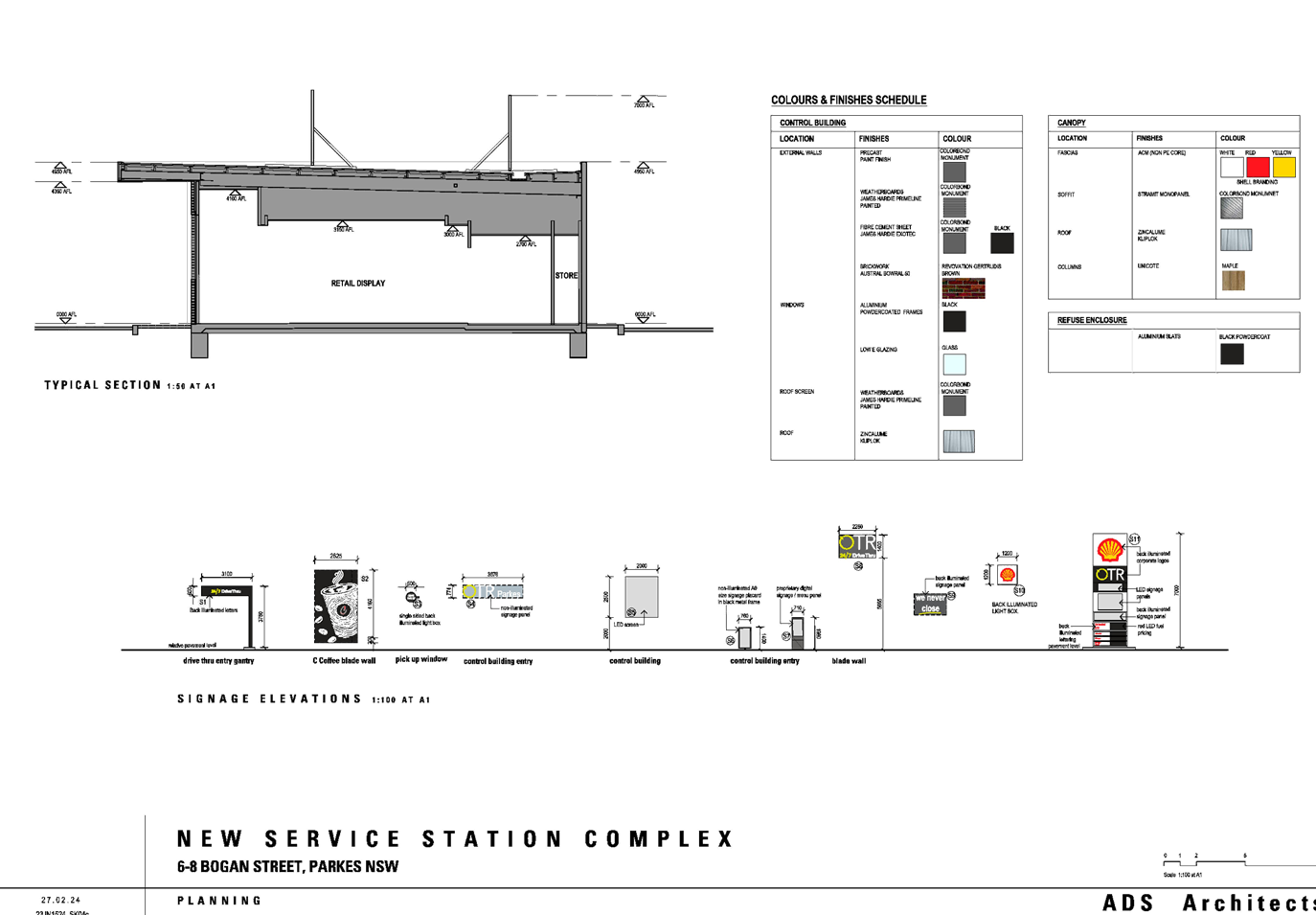 A diagram of a service station

Description automatically generated