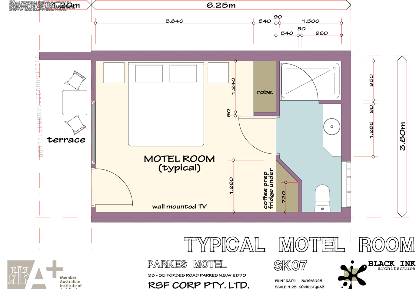 A blueprint of a motel room

AI-generated content may be incorrect.