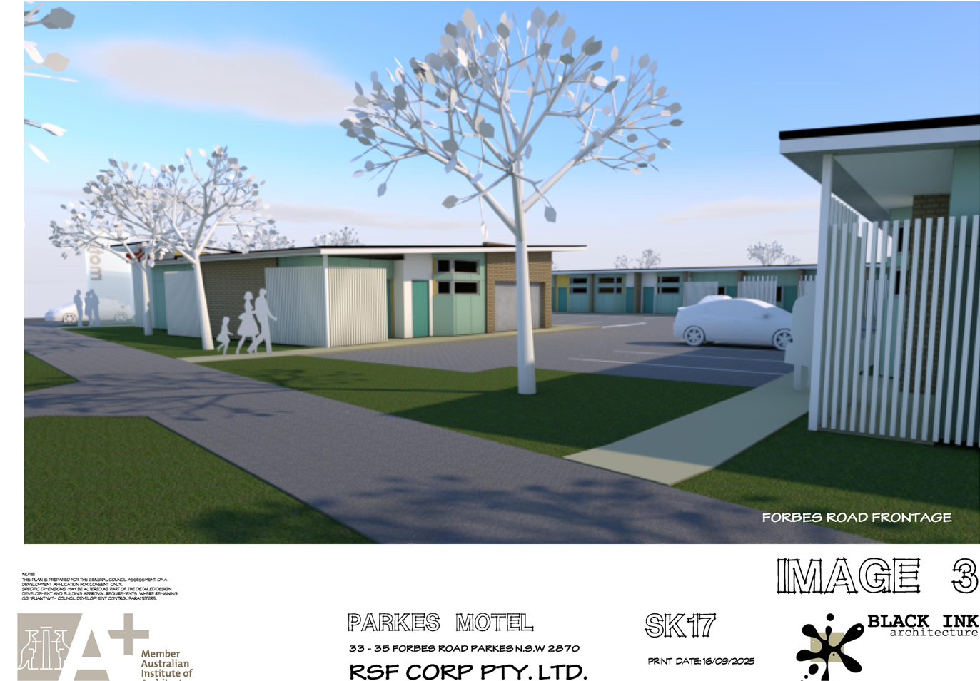 A building with trees and a parking lot

AI-generated content may be incorrect.